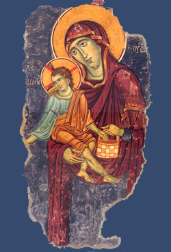  Богородица Елеуса са Христом Хранитељем 